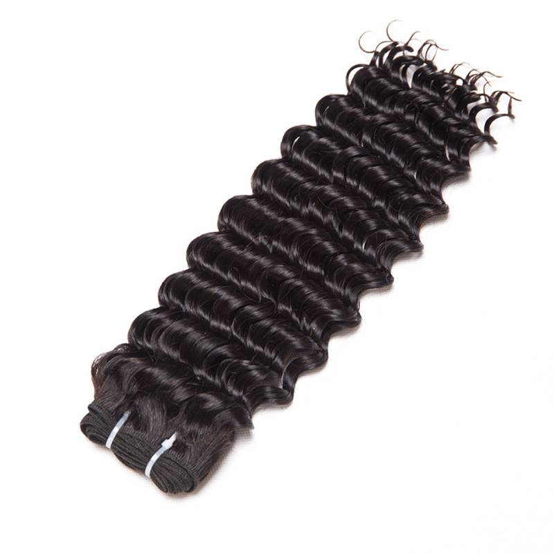 top quality deep wave brazilian 100 unprocessed curly human hair weaves 3bundles package free dhl