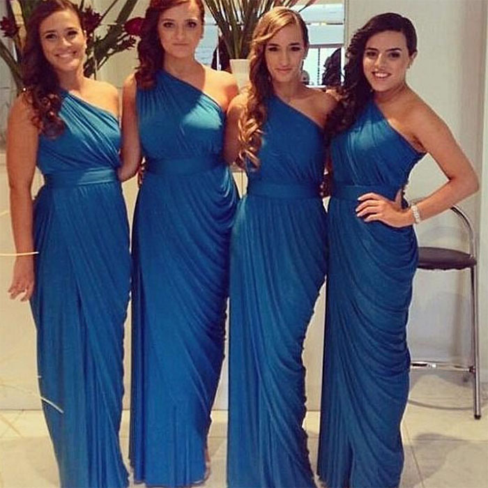 One Shoulder Pleate… - image