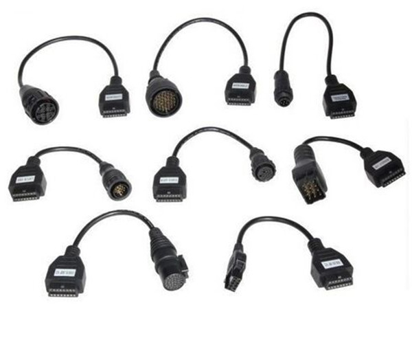 Newest Full Set 8 Truck Cables OBD2 Diagnostic OBD OBDII OBD 2 Connecter Cable For TCS CDP Pro
Newest Full Set 8 Truck Cables OBD2 Diagnostic OBD OBDII OBD 2 Connecter Cable For TCS CDP Pro