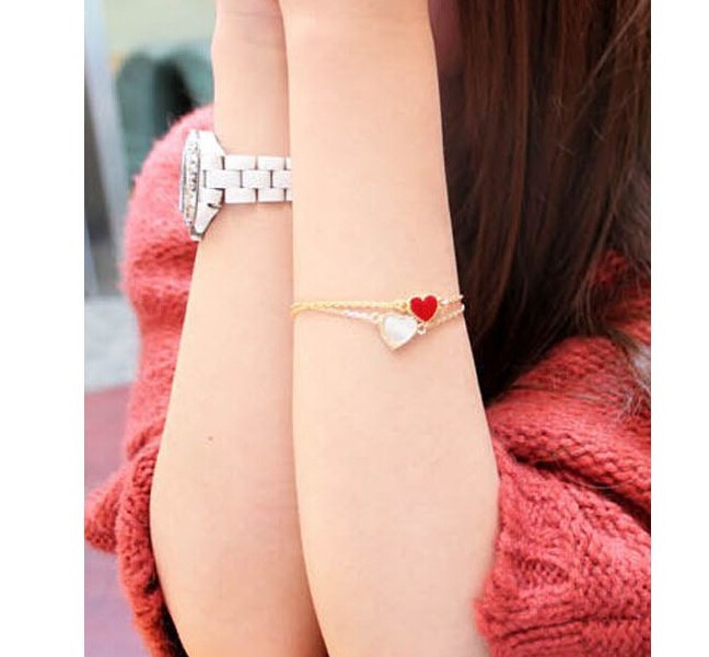 Cheap Official Men Bijoux 8 Infinity Heart Bracelet For Women Jewelry Accessories Wholesale Bangles Bijoux