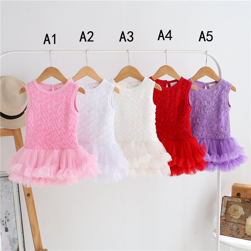 2017 Baby Romper Rose Flower tutu tulle clothing Romper girl rompers infant vest tulle girls clothes baby tutu dress romper 5 Colors, As photo
2017 Baby Romper Rose Flower tutu tulle clothing Romper girl rompers infant vest tulle girls clothes baby tutu dress romper 5 Colors, As photo