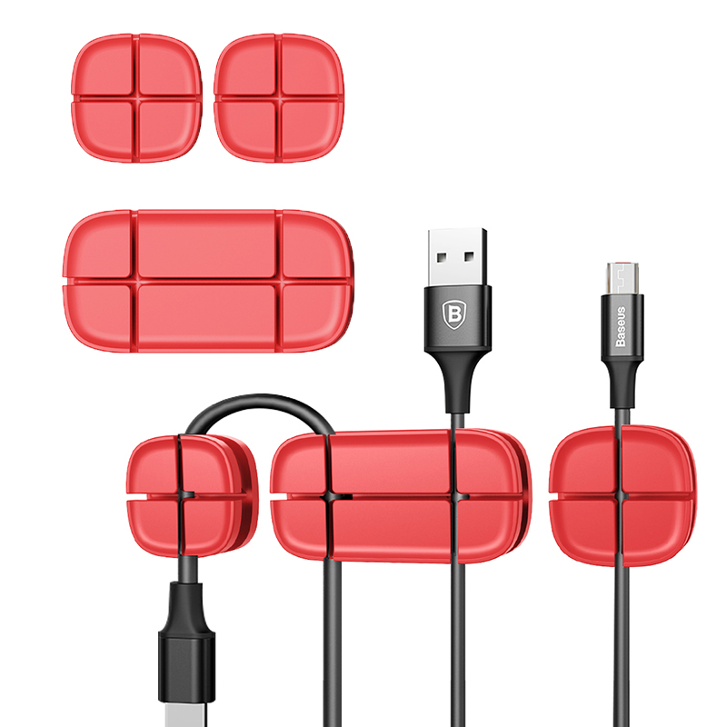 Baseus Cable Clip Desk Tidy Wire Drop Lead USB Charger Cord Holder Organizer Holder Line Accessories desktop cable clips
Baseus Cable Clip Desk Tidy Wire Drop Lead USB Charger Cord Holder Organizer Holder Line Accessories desktop cable clips