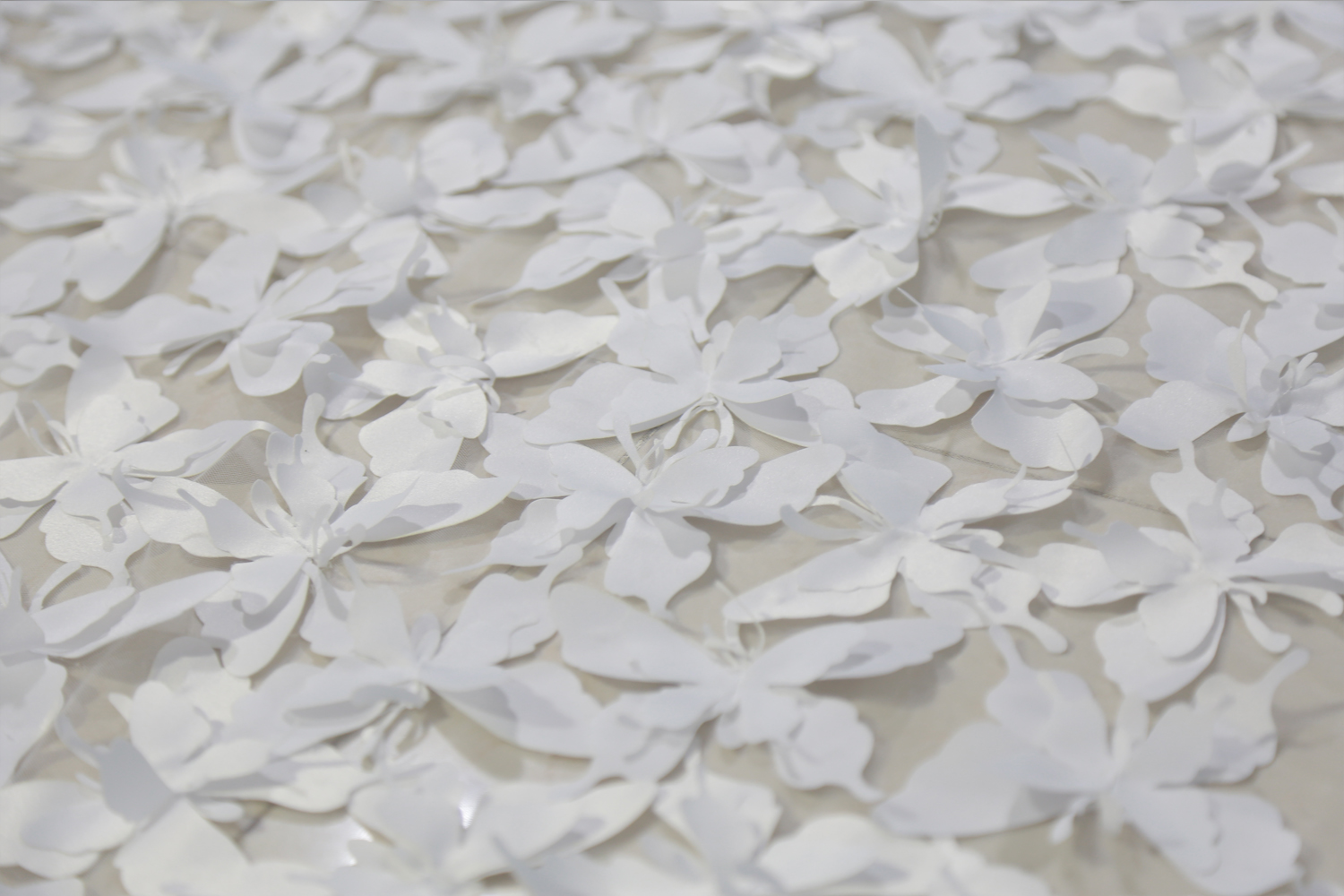 2019 Long Wedding Veils Real Images Tulle Lace Butterfly Appliques Bridal Accessories Two Layers Butterfly Bride Veils Free Shipping