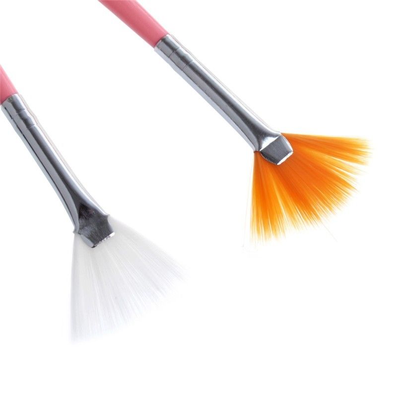 Pink 15Pcs Design DIY Acrylic Painting Tool UV Gel Pen Polish Nail Art Brush Set #R56