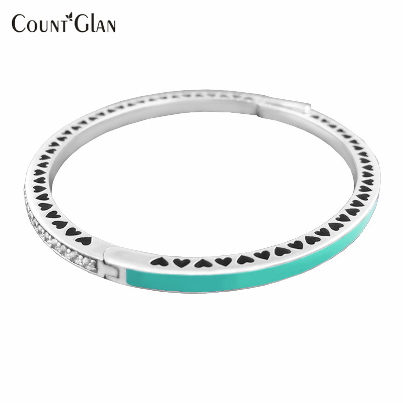 Bracelet 2017 Bright Mint Radiant Hearts Bracelets & Bangles PulSeiras Para as MulHeres Mujer Sterling-Silver-jewelry FemiNina
Bracelet 2017 Bright Mint Radiant Hearts Bracelets & Bangles PulSeiras Para as MulHeres Mujer Sterling-Silver-jewelry FemiNina