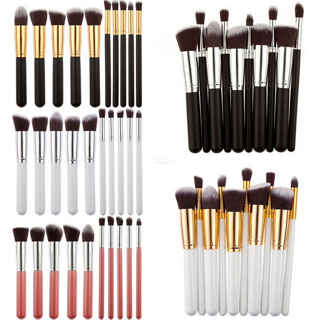 Professional 10pcs Black/Gold Makeup Brushes Set Beauty Foundation Kabuki Brush Cosmetics Make up Brushes Kit Tools
Professional 10pcs Black/Gold Makeup Brushes Set Beauty Foundation Kabuki Brush Cosmetics Make up Brushes Kit Tools