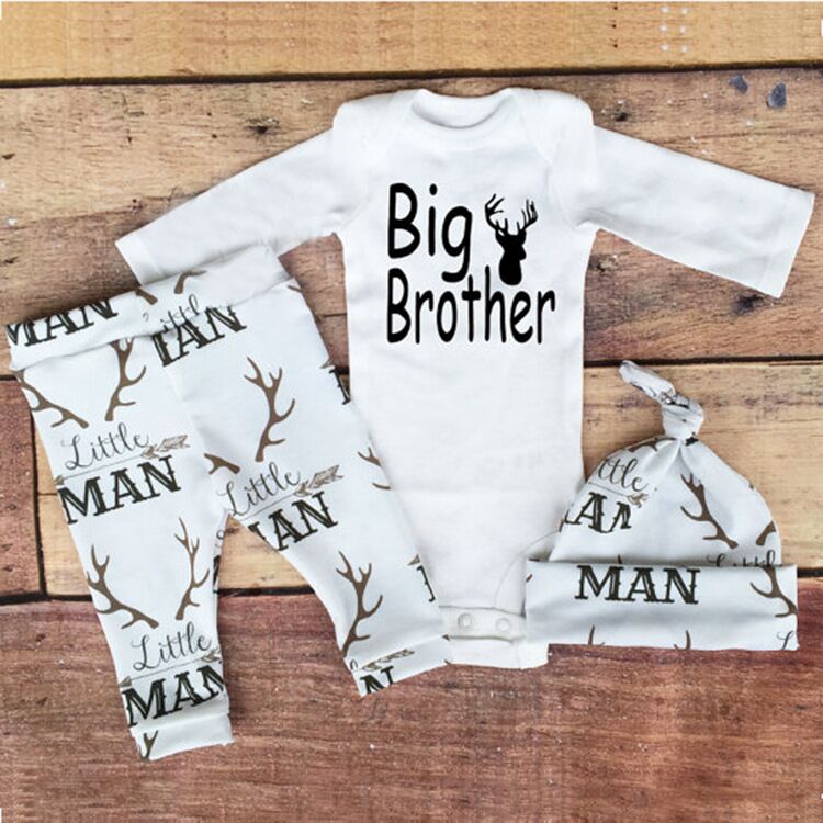 Boys Girls Baby Christmas Rompers Clothing Sets long Sleeve Newborn Romper Deer printed Pants Hats 3 Pcs Set Toddler Infant Clothes, As pic
Boys Girls Baby Christmas Rompers Clothing Sets long Sleeve Newborn Romper Deer printed Pants Hats 3 Pcs Set Toddler Infant Clothes, As pic