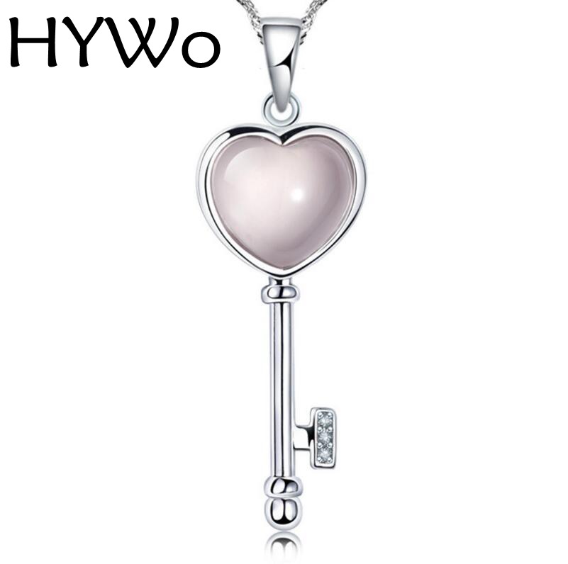 HYWo (without chain) Luxury Design QUARTZ pink crystal love key pendant necklace Hypoallergenic jewelry gift for women
HYWo (without chain) Luxury Design QUARTZ pink crystal love key pendant necklace Hypoallergenic jewelry gift for women