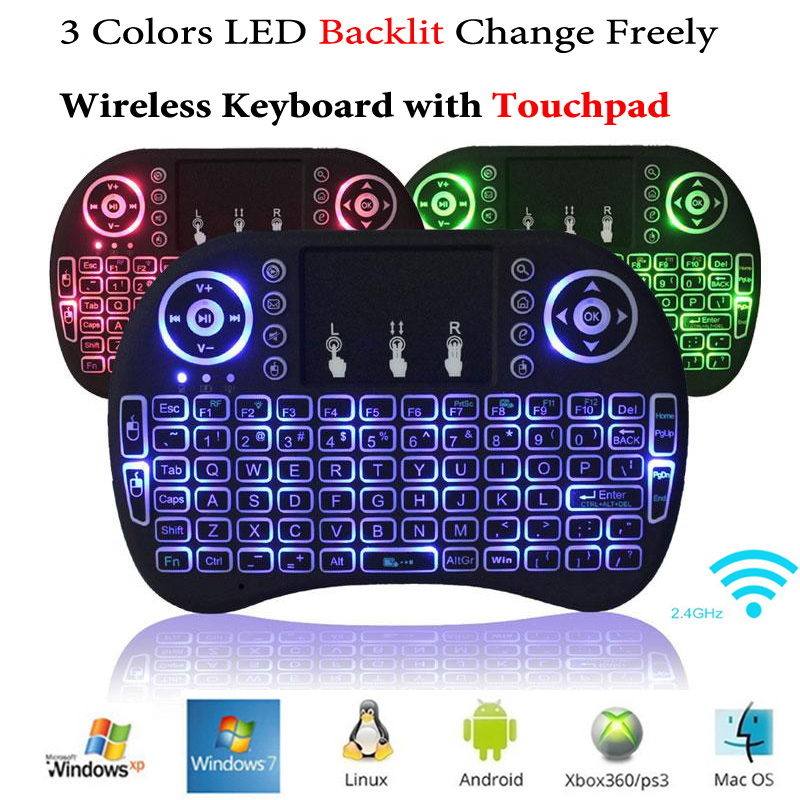 Rii i8+ Wireless Backlit Keyboard Mouse Multi-touch Backlight for MXQ Pro M8S Plus T95 S905 S812 Smart TV Android TV Box PC
Rii i8+ Wireless Backlit Keyboard Mouse Multi-touch Backlight for MXQ Pro M8S Plus T95 S905 S812 Smart TV Android TV Box PC