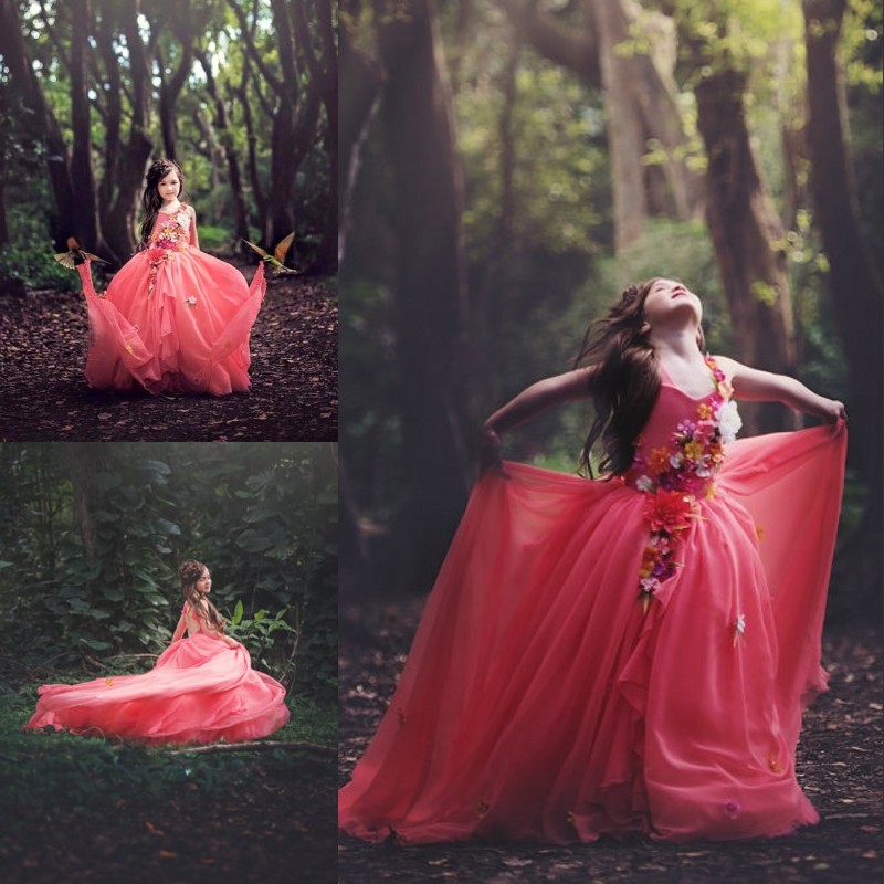 Chiffon Ball Gown Flower Girl Dresses Colorful Handmade Flowers Sleeveless Open Backless Girls Pageant Dresses Girls Formal Dress For Weddin, Same as image
Chiffon Ball Gown Flower Girl Dresses Colorful Handmade Flowers Sleeveless Open Backless Girls Pageant Dresses Girls Formal Dress For Weddin, Same as image