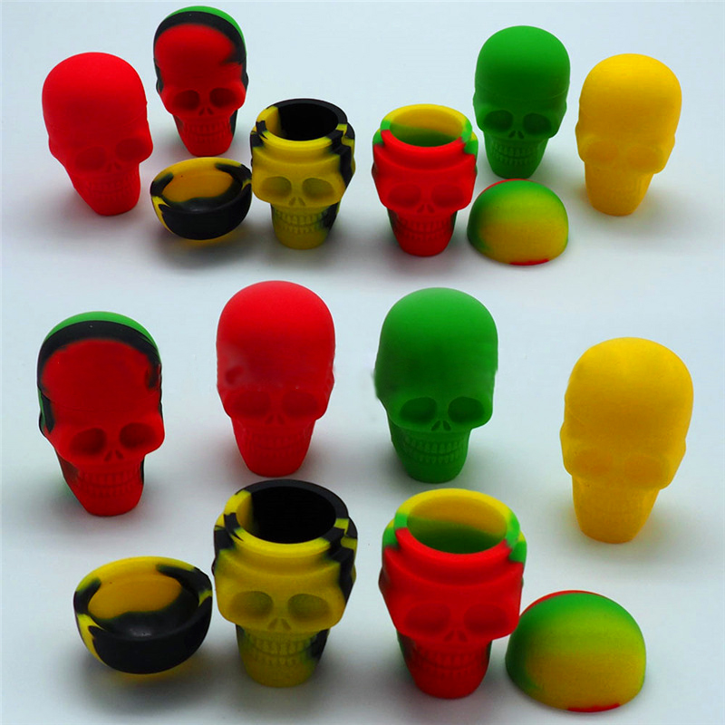 Quality Honeybee Skull Silicone Containers Heart Jars Silicone Container For Oil Crumble Wax Silicone Jars Dab Wax Container
Quality Honeybee Skull Silicone Containers Heart Jars Silicone Container For Oil Crumble Wax Silicone Jars Dab Wax Container