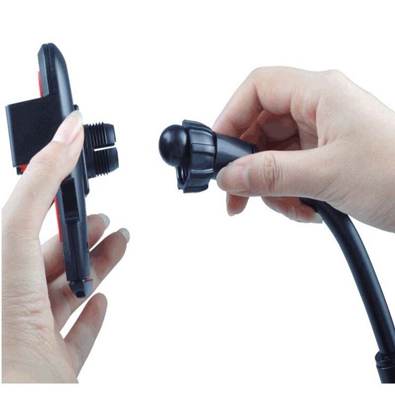 Update Universal Car Windshield Mount Holder 360 Degree Rotation Long Hose Sucker Automatic Lock Cell Phone GPS Holders Bracket Stands