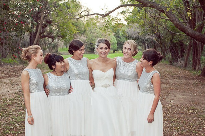 Gold Sequins Bridesmaid Dresses Spring Summer Scoop Neck Sleeveless Plus Size Chiffon Women Formal Dress For Weddings