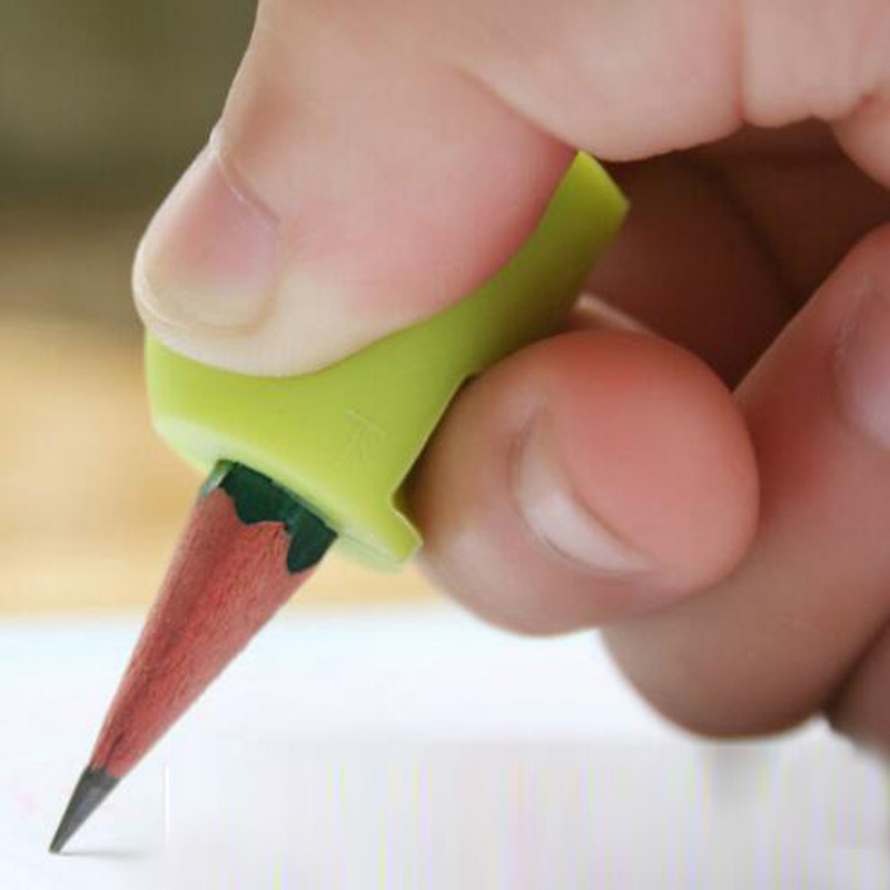 Free Shipping 3pcs Learning Partner Children Students Pencil Holding Practise Device for Correcting Pen Holder Postures Grip Papelaria