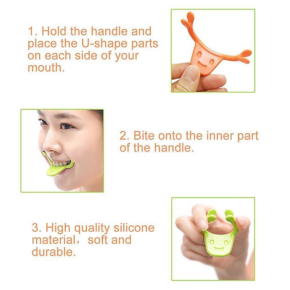 Lady Mouth Cheek Muscles Brace Training Smile Maker Smiling Face Beauty Care #T701
