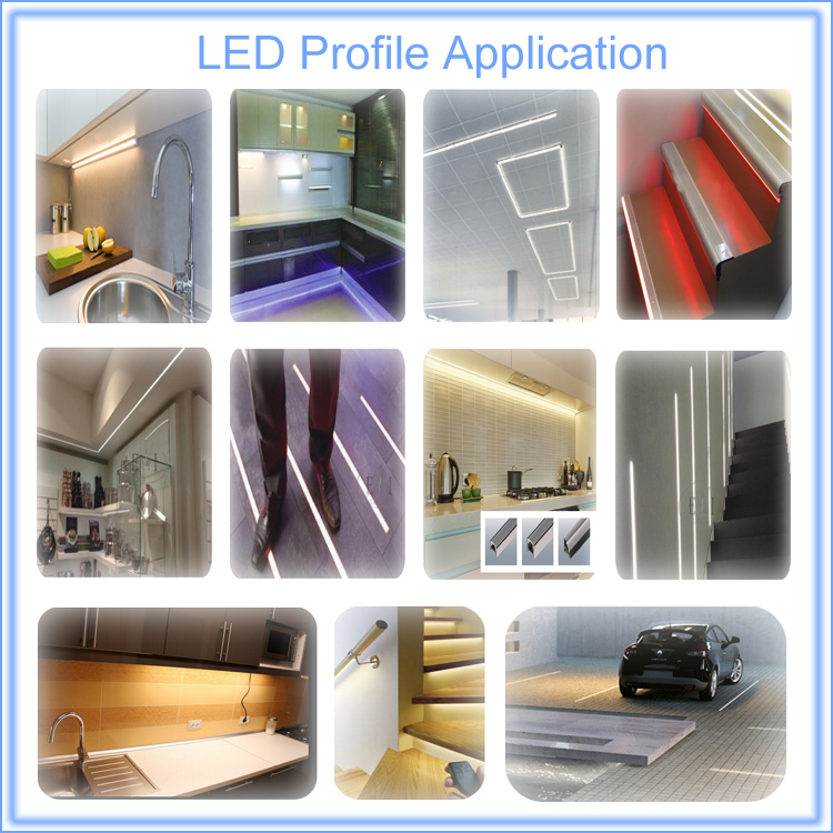 China supply 60 degree angle aluminium led profile for led strip smd5050,5630,3528, alu channel, led aluminum profile(10X0.5M)