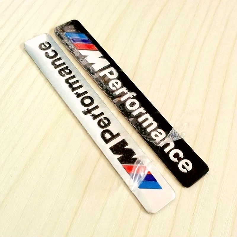 ///M Performance Motorsport Metal Logo funny Car Sticker Aluminum Emblem Grill Badge for BMW E34 E36 E39 E53 E60 E90 F10 F30 M3 M5 M6