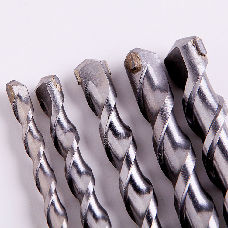 200mm twist drill bit hand power tool part square shank electric hammer drill drilling for brick wall concrete wall