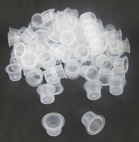 Tattoo Ink Cups 13MM Medium SizeSupply Professional Permanent Tattoo Accessory for Machine Plastic New 1000Pcs/lot