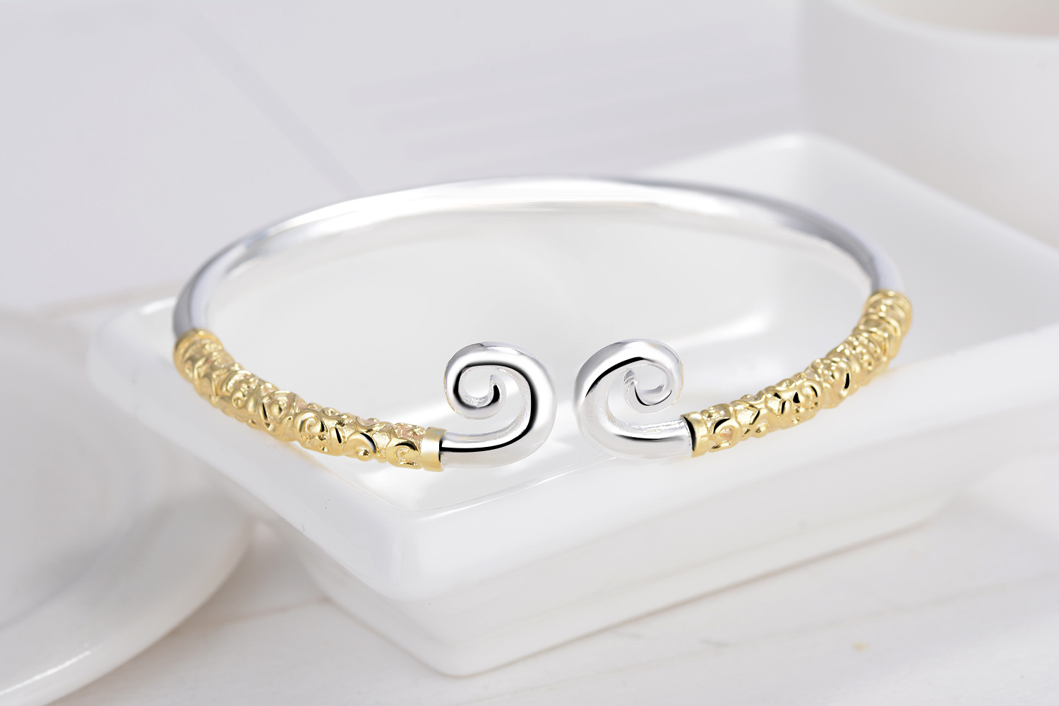 Bangle Hoops Bracelets Bracelets Couples Love You Ten Thousand Years