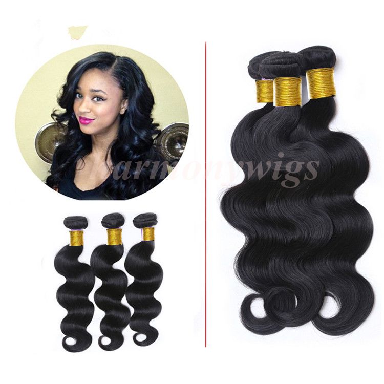 Virgin Brazilian Hair Bundles Human Hair Weaves Body Wave Wefts 8-34inch Unprocessed Indian Peruvian Mongolian Mink Bulk Hair Extensions, Natural color
Virgin Brazilian Hair Bundles Human Hair Weaves Body Wave Wefts 8-34inch Unprocessed Indian Peruvian Mongolian Mink Bulk Hair Extensions, Natural color