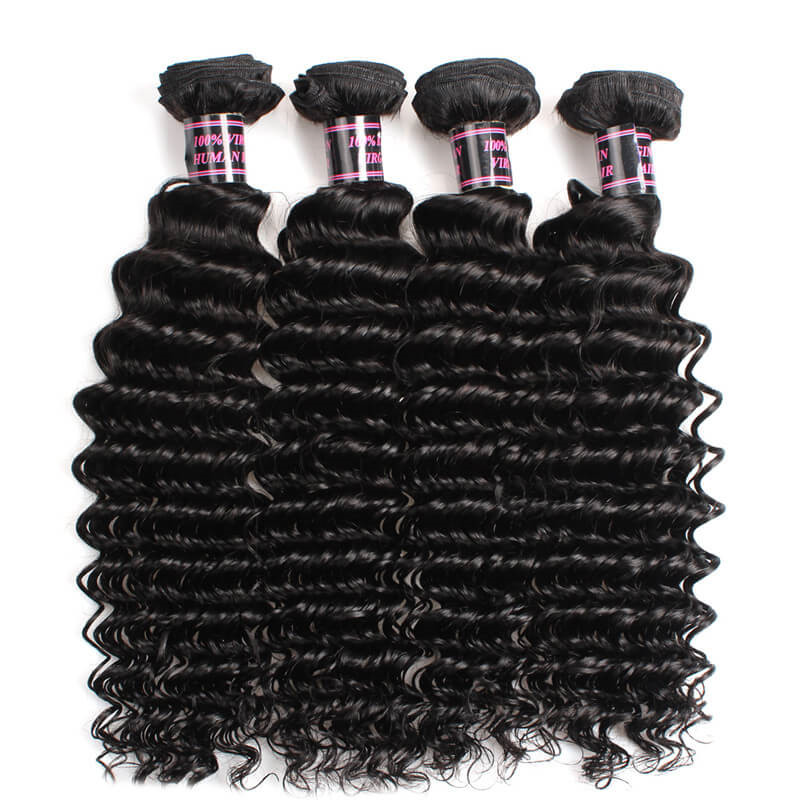 Ishow 8A Brazilian Deep Wave Virgin Extensions Wefts Peruvian Human Hair Bundles 4pcs/ lot Wholesale Price for Women All Ages 8-28 inch Natural Black Color, Natural color
Ishow 8A Brazilian Deep Wave Virgin Extensions Wefts Peruvian Human Hair Bundles 4pcs/ lot Wholesale Price for Women All Ages 8-28 inch Natural Black Color, Natural color