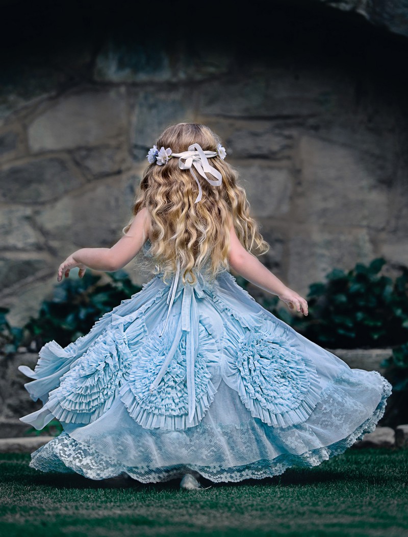 dollcake flower girl dresses for weddings ruffled kids pageant gowns flowers floor length lace party communion dress