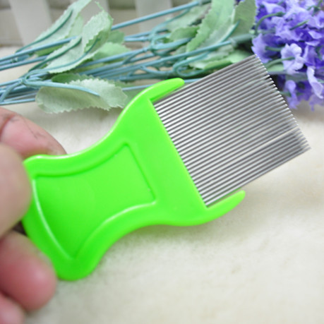 Flea Comb Cootie Stainless Steel Lice Comb for Children Flea Combs