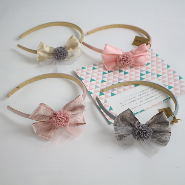 Wholesale 12pcs Fashion Cute Gauze Pom Pom Ball Bow Hard Hairbands Solid Kawaii Ribbon Bowknot Girls Hair Stick Headware Accessories, Multi-color
Wholesale 12pcs Fashion Cute Gauze Pom Pom Ball Bow Hard Hairbands Solid Kawaii Ribbon Bowknot Girls Hair Stick Headware Accessories, Multi-color