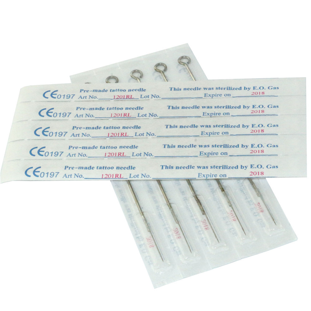 Professional s  Disposable Assorted Sterile 3 Round Liner Needles For Tattoo Body Art 100Pcs/lot Free Shipping