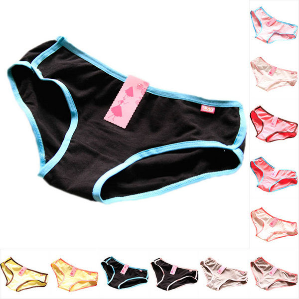 Wholesale-Lady Women Cotton Underwear Briefs Panties Knickers Sports Breathe Lingerie