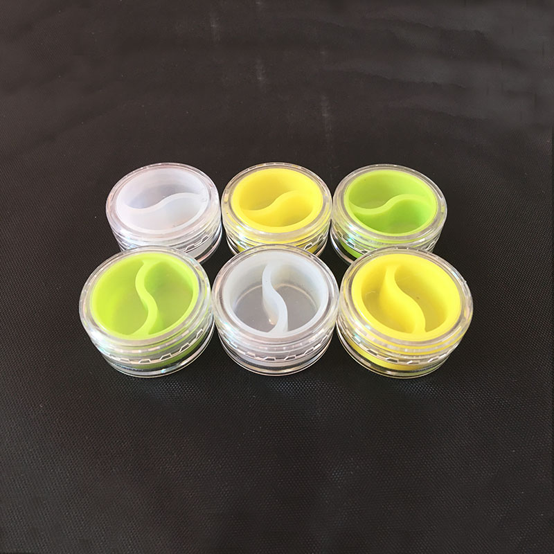 Acrylic Shield Silicone Jar Container New Slicks Non-stick Food Grade Silicone Container For Wax Oil Bho Dab Concentrate 100 Pieces
Acrylic Shield Silicone Jar Container New Slicks Non-stick Food Grade Silicone Container For Wax Oil Bho Dab Concentrate 100 Pieces