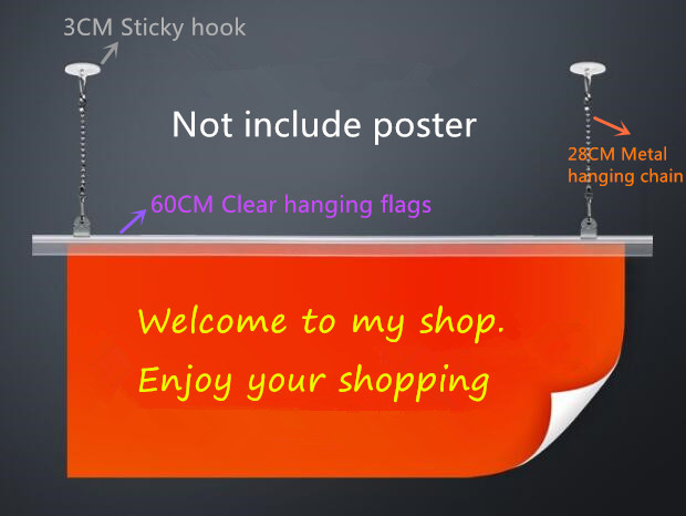 Free shipping Supermarket pop Poster hanging flags Hanger Strip extruded clip frame banner display stand holder rack 10set/lot
Free shipping Supermarket pop Poster hanging flags Hanger Strip extruded clip frame banner display stand holder rack 10set/lot