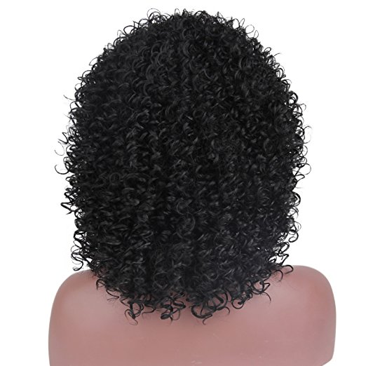 360 Lace Frontal Wig Pre Plucked hd Front Human Hair Wigs 130% Density Bleached Knot cheap16inch kinky curly bob with bang diva1