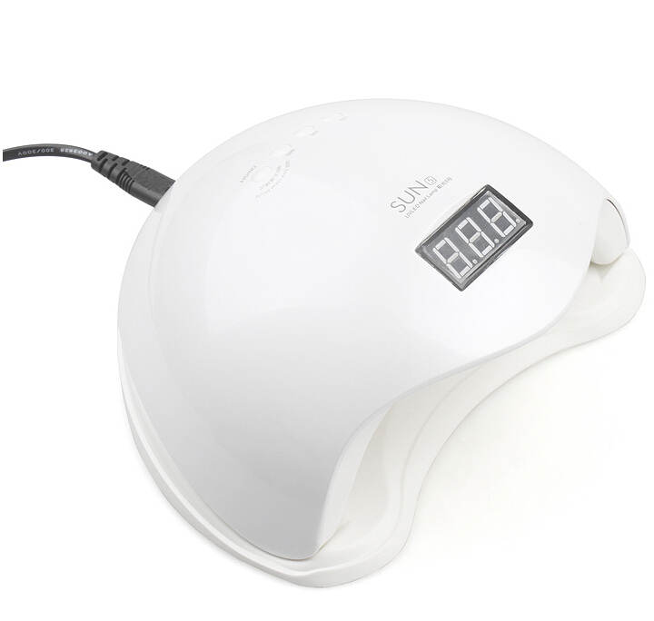 48W UV LED Lamp Nail Dryer SUN5 Nail Lamp With LCD Display Auto Sensor Manicure Machine for Curing UV Gel Polish 2 Mode