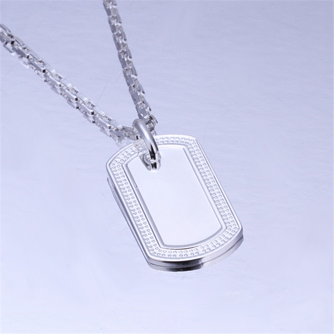 Hot sale Medals necklace sterling silver plated necklace STSN272,wholesale fashion 925 silver pendant necklace factory sale free shipping