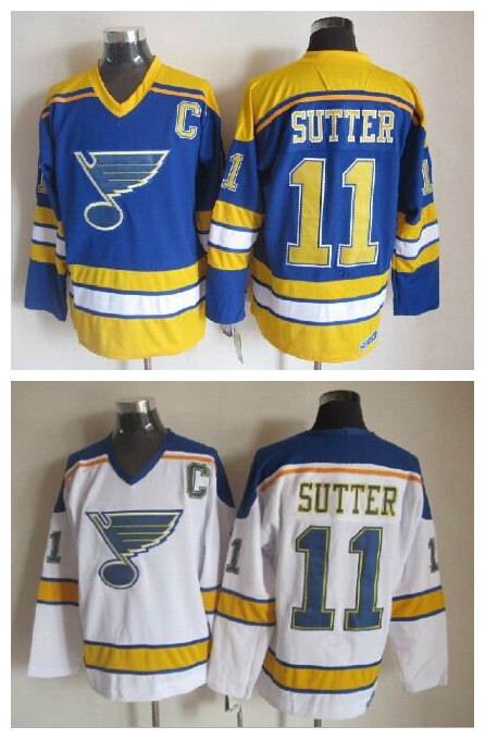Top Quality ! St. Louis Blues Ice Hockey Jerseys Cheap 11 Brian Sutter Retro Vintage CCM Authentic Stitched Jerseys Mix Order, White
Top Quality ! St. Louis Blues Ice Hockey Jerseys Cheap 11 Brian Sutter Retro Vintage CCM Authentic Stitched Jerseys Mix Order, White