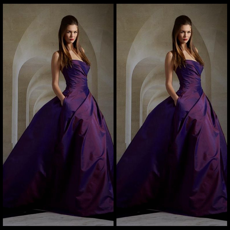 2020 Charming Purple Evening Dresses Sleeveless Elie Saab Dresses Ball Gown Ruched Taffeta Long Dress Prom With Pocket, Light purple
2020 Charming Purple Evening Dresses Sleeveless Elie Saab Dresses Ball Gown Ruched Taffeta Long Dress Prom With Pocket, Light purple