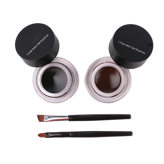 2 in 1 Coffee + Black Gel Eyeliner Make Up Free Shipping Waterproof Freeshipping Cosmetics Set Eye Liner Makeup Eye
2 in 1 Coffee + Black Gel Eyeliner Make Up Free Shipping Waterproof Freeshipping Cosmetics Set Eye Liner Makeup Eye