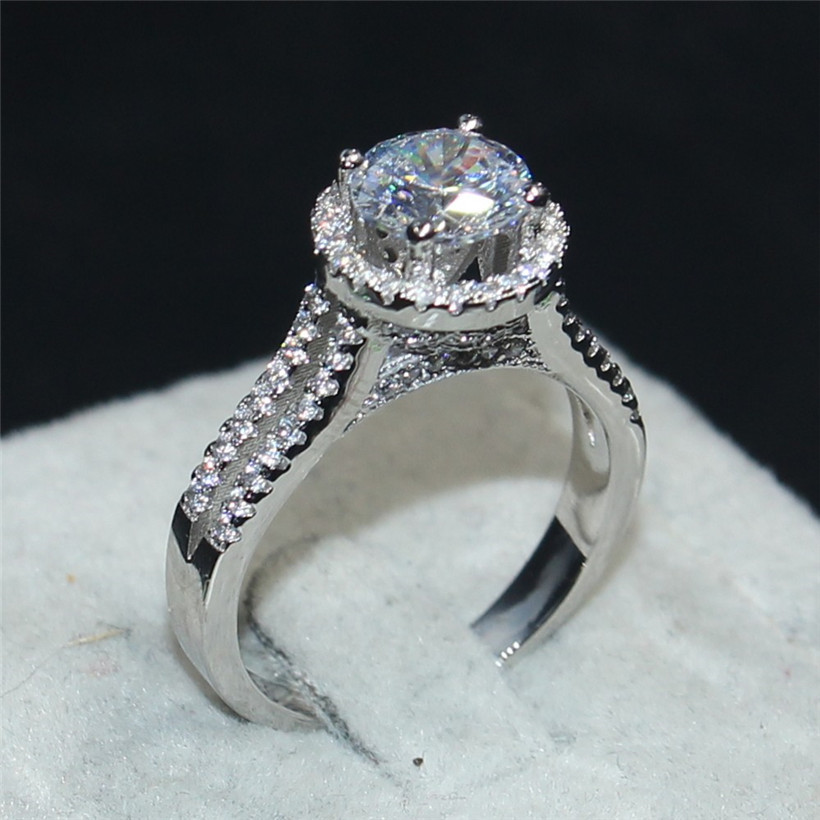 Luxury Jewelry Real 100% 925 Sterling silver Wedding Bands Rings finger For Women Pave 5A Zirconia 6*6MM 2CT Gemstone diamond ring Girl Gift
Luxury Jewelry Real 100% 925 Sterling silver Wedding Bands Rings finger For Women Pave 5A Zirconia 6*6MM 2CT Gemstone diamond ring Girl Gift