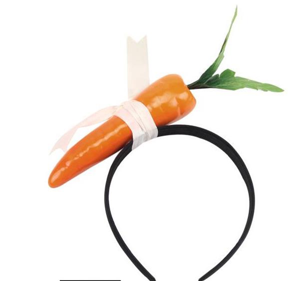 kids funny fruits vegetables headband carrot pepper banana hair sticks children adults birthday headwear cosplay costume performance props