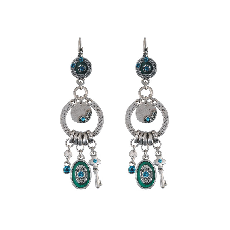 New European and American fashion retro lady earrings 100% environmentally friendly materials two colors 1pieces / lot large drop shipping
New European and American fashion retro lady earrings 100% environmentally friendly materials two colors 1pieces / lot large drop shipping
