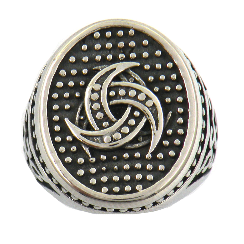 FANSSTEEL STAINLESS STEEL mens or womens PUNK VINTAGE TRIBAL Round shape wind wheel dot around Simple Bohemian ring GIFT 12W98
FANSSTEEL STAINLESS STEEL mens or womens PUNK VINTAGE TRIBAL Round shape wind wheel dot around Simple Bohemian ring GIFT 12W98