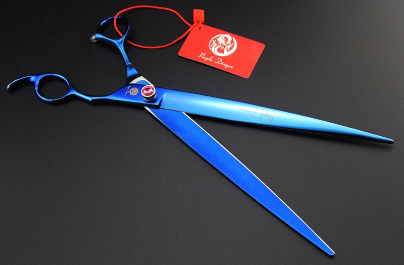 top quality with retail leather case purple dragon 10.0" professional hair scissors hair cutting scissors Pet hair scissors 62HRS 440C
top quality with retail leather case purple dragon 10.0" professional hair scissors hair cutting scissors Pet hair scissors 62HRS 440C
