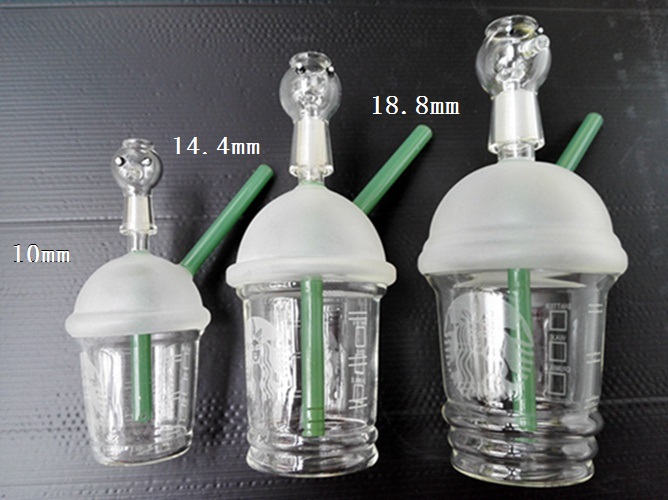 2016 Starbucks Cup series cup Glass bong! Dabuccino Style Inspired Starbucks Themed Concentrate Cup Rig water pipes functional free shipping
2016 Starbucks Cup series cup Glass bong! Dabuccino Style Inspired Starbucks Themed Concentrate Cup Rig water pipes functional free shipping