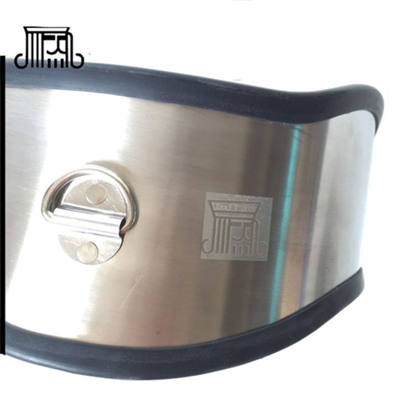 Newest Female/Male Stainless Steel Neck Collar Sex Toys Adult Sexy Bondage Products Silver Color J1419