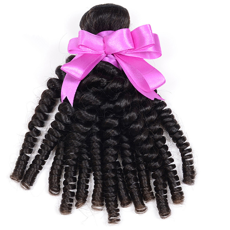 Brazilian Human Hair Extensions Aunty Funmi Unprocessed Indian Peruvian Brazilian Malaysian Virgin Hair Weaves Funmi curly