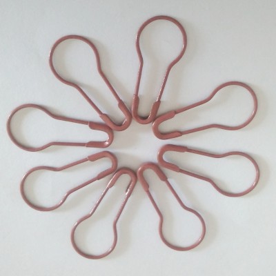 New brown bulb shaped safety pin coil-less style good for locking stitch makrer 1000 pcs per pack, free shipping
New brown bulb shaped safety pin coil-less style good for locking stitch makrer 1000 pcs per pack, free shipping