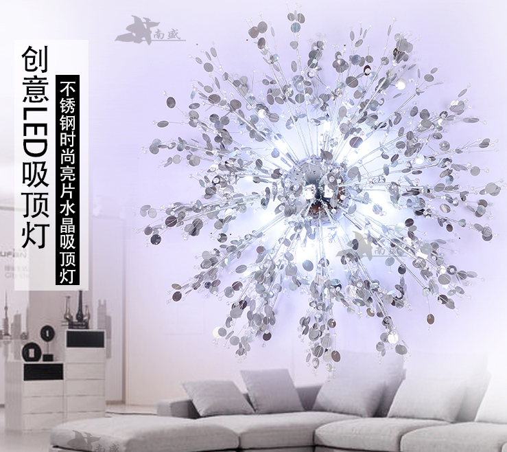 Contemporary Wedding Centerpiece Pendant Lighting Hotel Living Room Fashion Art Decorative Modern LED Crystal Ceiling Light