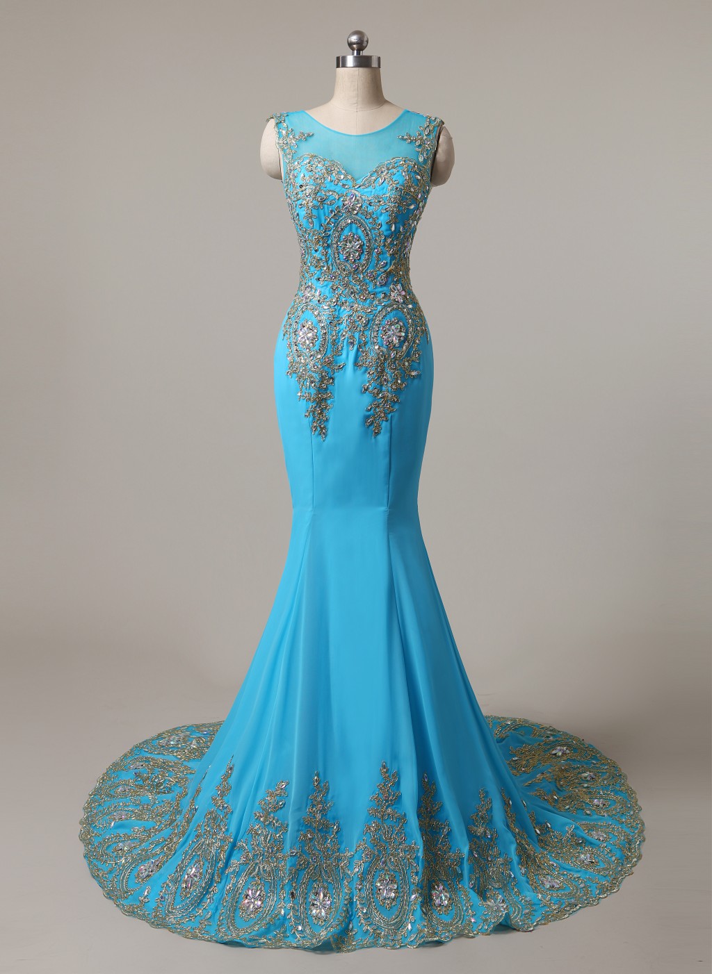 new black blue long lace mermaid formal evening dresses scoop crystal lace up pageant prom party gown stock q15